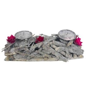 Gyertyatartó Kusza 2-es 210-GY-9 - 35*15*H12cm 143806867 - Gyertyatartó