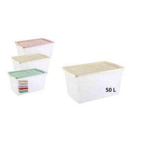 Tároló Szögletes Kerekes Pob 50 literes (6/#_96/rkl) 143806973 - Tárolódoboz & kosár