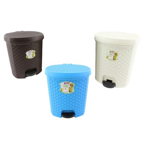 Pedálos Szemetes Rattan 5 Literes