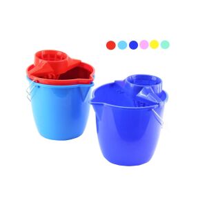 Felmosóvödör 12 Literes Csavaróval Fémfüles 143807011 - Vödör