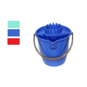 Felmosóvödör 12 Literes Sterk Műanyag Füles Csavarókosárral 143807018 - Háztartási vödör & Tál