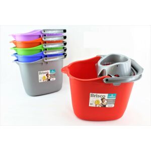 Felmosóvödör+Csavaró Szögletes 15 Literes 143807058 - Háztartási vödör & Tál