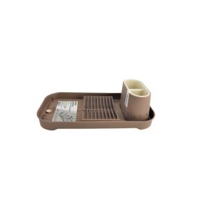 Tányérszárító+Evőeszközszárító Műanyag Mystic 20*40cm 143807083 - Edényszárító