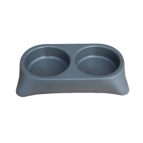 Kutyatál/Macskatál Szögletes 0.6+0.6 Literes 143807177