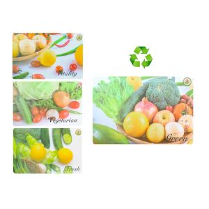 Tányéralátét 43,5*28,5cm Zöldség Dekoros B04222130 143807235 - Tányéralátét