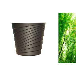 Virágcserép Swing 30cm Antracit 143807279 - Kertépítés