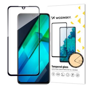 9H edzett üveg az Infinix Note 12 G96 teljes képernyőjére kerettel, Case Friendly fekete színben