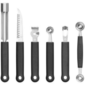 Díszkéskészlet zöldségekhez és gyümölcsökhöz, 6 darabos - Hendi 856291 143813042 - Konyhai eszköz