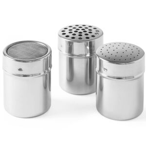 Konyhai adagoló, borsszóró, sószóró, rozsdamentes acél, átmérő 55 mm, magasság 75 mm - Hendi 631201