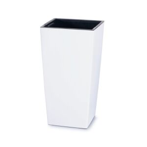 URBI NÉGYZET ALAKÚ VIRÁGCSERÉP - FEHÉR - PP-DURS170B