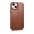 iPhone 14 Plus bőrtok mágneses patenttal, MagSafe CE olajviasz prémium bőr, barna 143822089