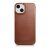 iPhone 14 Plus bőrtok mágneses patenttal, MagSafe CE olajviasz prémium bőr, barna 143822089
