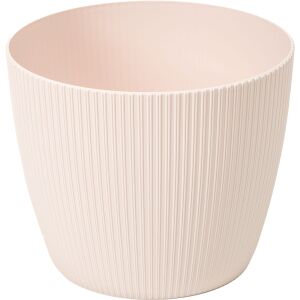 Világosbézs műanyag virágcserép 11 cm Magnolia Jumper