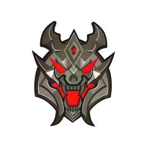 Set mačeva i štitova Crnog ratnika od EVA pjene.