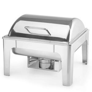 Ételmelegítő gyertyapasztához, polírozott acél, GN 2/3 143826413 - Konyhai eszköz