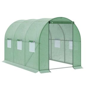 Tunel foliowy ogrodowy 2x3 foliak szklarnia stelaż folia duży namiot uv 6m2 143827605 - Üvegház