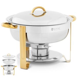 Kerek asztali ételmelegítő pasztához, fedővel 4,5 l 143828207 - Konyhai eszköz