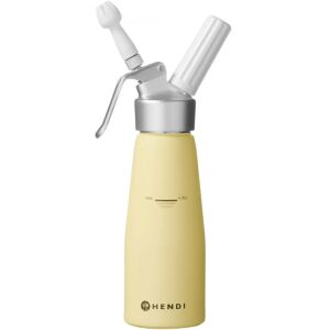 Tejszínhabos szifon pasztell sárga 0,5 L - Hendi 975855 143828475 - Konyhai eszköz
