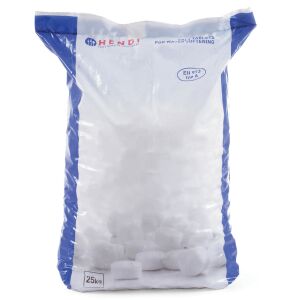 NaCl sótabletták vízlágyító vízkőoldáshoz 25 kg - Hendi 231265 143831638 - Medence vegyszer