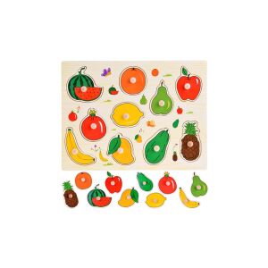 Fa Gyümölcs Oktató Kirakó Tábla 143833829 - Babajáték