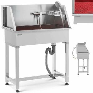 Kutya- és állatápoló kád fürdetéshez és mosáshoz 85 x 48 x 118 cm 143834207 - Állattartás