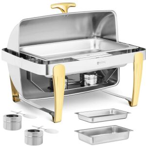 Asztali ételmelegítő pasztához, tekercses fedéllel GN 1/1 9 l 143835503 - Konyhai eszköz