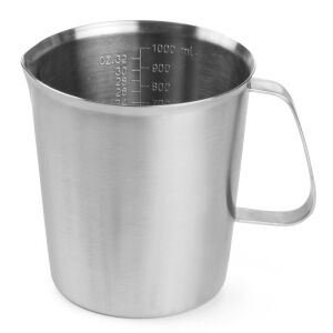 Konyhai mérőpohár rozsdamentes acél skálával 1 l - Hendi 516201 143836083 - Konyha & Étkezés