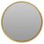 Fa arany színű, kerek falitükör 50 cm 143840791