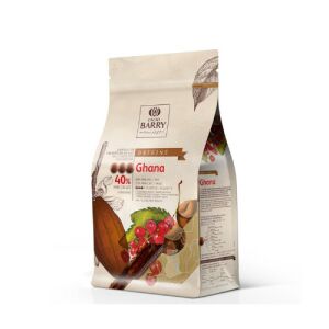 Cacao Barry Ghana, tejcsokoládé, 40,5%, 1kg 143842165 - Édesség