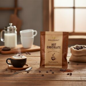 Callebaut Belga forró tejcsokoládé tasak, 33,6%, 25x35g/tasak 143842189 - Kávé & Kakaó