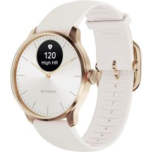 Withings Scanwatch Light 37mm homokszínű okosóra egészség és aktivitás követéshez - Withings