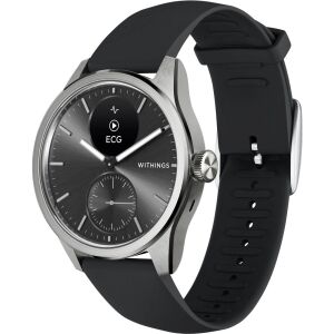 Withings Scanwatch 2 42mm fekete hibrid okosóra EKG-val és aktivitáskövetéssel - Withings