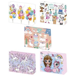 Lányos Special Day papír ajándéktasak, ajándékzacskó 38x29x10 cm