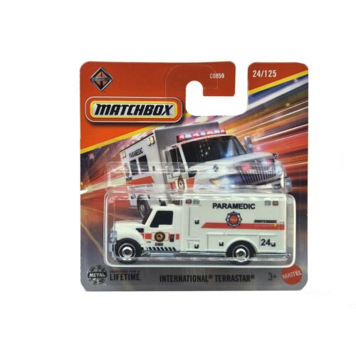 Matchbox International Terrastar Mentőautó 1:64 Méretarányú Modell Dobozban - Matchbox