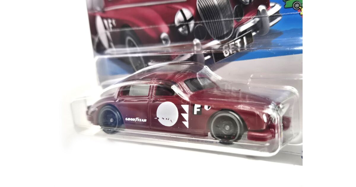 Hot Wheels Jaguar MK1 1:64 | HW Race Day [Bordeaux] | Modello Pressofuso Collezione 75/250