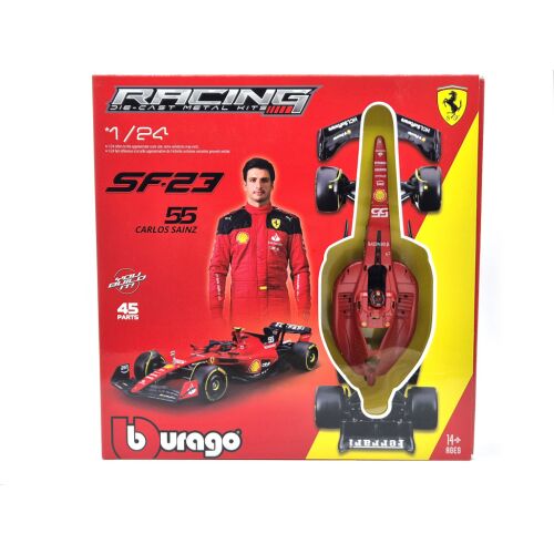 Ferrari SF-23 F1 #55 (2023) - Carlos Sainz - összeszerelhető modell  -  Bburago - 1:24 143848250