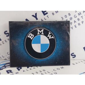 Magnet na chladničku s modrým tieňom s logom BMW magnet na chladničku 143848581 - Magnety na chladničku