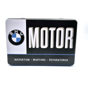 BMW Motor Service fém doboz tároló tárolódoboz 143848625 - Tárolás & Rendszerezés
