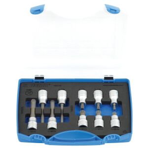 Trusa de capete chei tubulare cu profil ZX 1/2'' in cutie de plastic 143848974 - Seturi scule și Scari