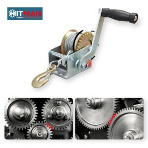 Hitman HA-2262 kézi drótköteles csörlő fogaskerék részletekkel - HITMAN