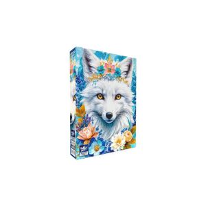 Black Sea 500 db-os puzzle - Among the Flowers - Arctic fox (BS82417) 143853293 - Puzzle