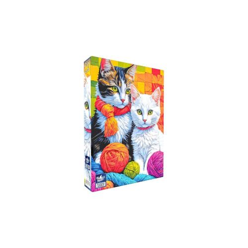 Black Sea 1000 db-os puzzle - Cozy cats (BS82425)