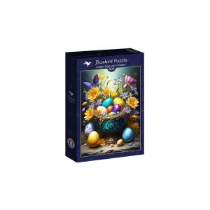 Bluebird 500 db-os puzzle - Easter Eggs and Flowers (90956) 143853319 - Puzzle