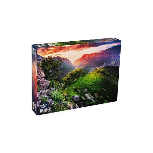 Black Sea 1000 db-os puzzle - Sunrise over the mountain (BS82409) 143853337