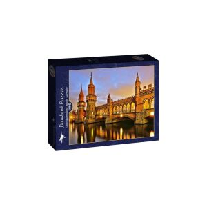 Bluebird 1000 db-os puzzle - Oberbaumbrücke, Berlin, Germany (91108) 143853342 - Bluebird