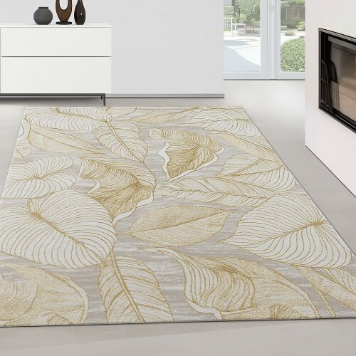 Modern szőnyeg Marble 1482 (Gold) 160x220cm Krém-Arany