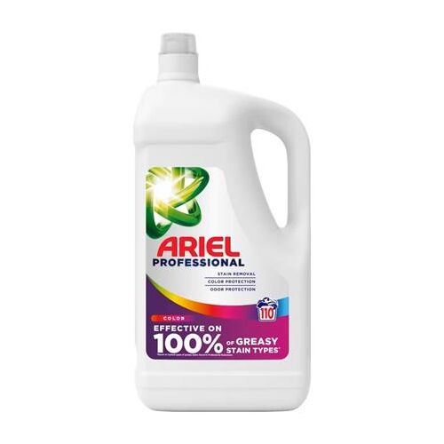 Folyékony mosószer, 4,95 l, ARIEL "Color", színes ruhákhoz