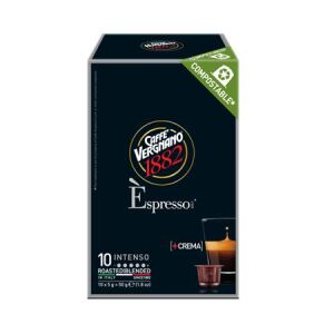 Kávékapszula, Nespresso® kompatibilis, 10 db, CAFFÉ VERGNANO "Espresso Intenso" 143855395 - Kávépárna & Kávékapszula