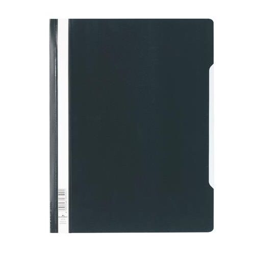 Gyorsfűző, PP, A4+, DURABLE, fekete 143855453