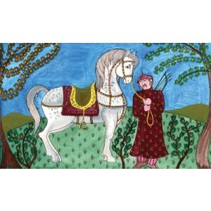 A fehér ló mondája - Diafilm 143855594 - Diafilm